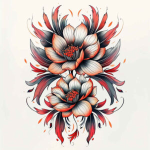other-flowers tattoo design ideas subtle decorative for ribs