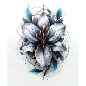 other-flowers tattoo design ideas unembellished decorative symbolising endurance