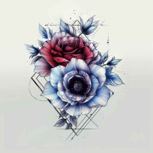 other-flowers tattoo design ideas thin line delicate embodying resilience