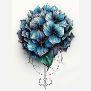 other-flowers tattoo design ideas clear edge delicate layers symbolising endurance