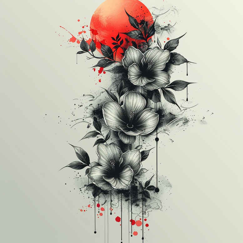 other-flowers tattoo design ideas simple form delicate meaning courage