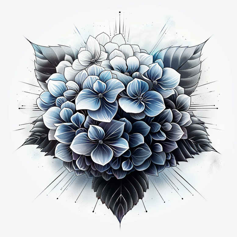other-flowers tattoo design ideas crisp outline detailed petals embodying resilience