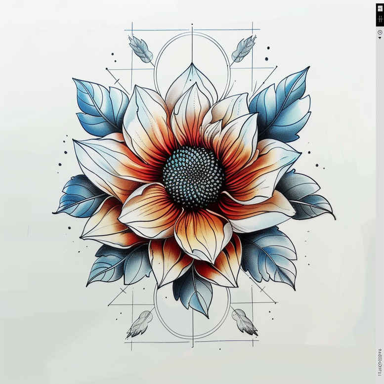 other-flowers tattoo design ideas petite detailed veins meaning courage