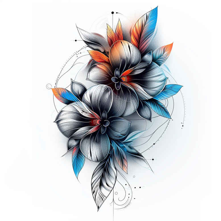 other-flowers tattoo design ideas elemental elegant endurance and power