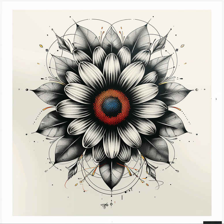 other-flowers tattoo design ideas plain tattoo elegant resilience and power