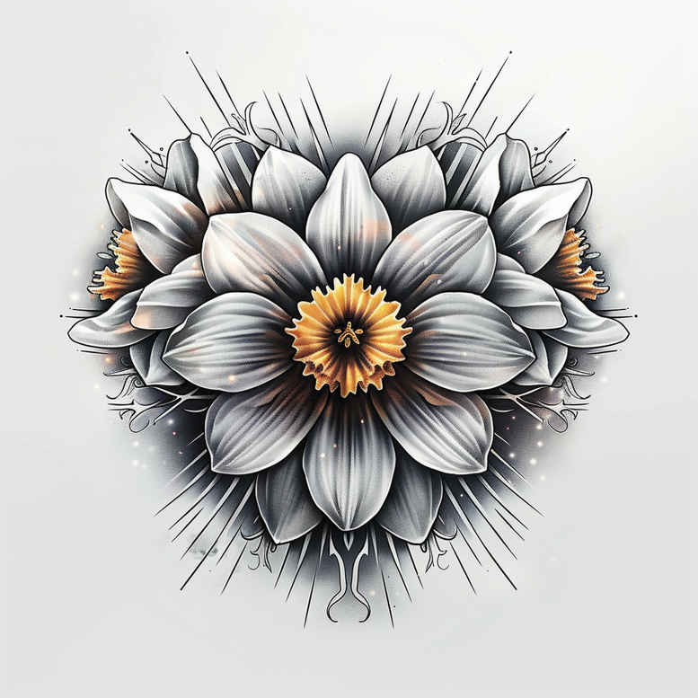 other-flowers tattoo design ideas tiny detail floral art for back of neck