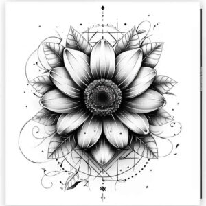 other-flowers tattoo design ideas clean lines floral art for hand