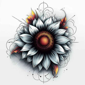 other-flowers tattoo design ideas unadorned flowing for side