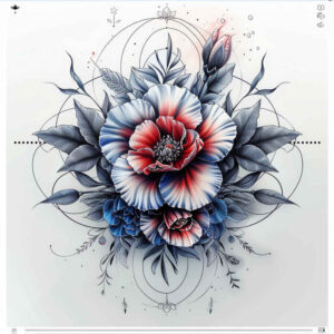 other-flowers tattoo design ideas tiny detail flowing meaning endurance