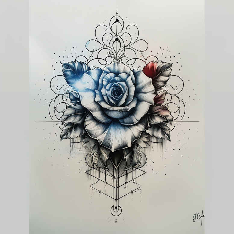 other-flowers tattoo design ideas little tattoo flowing stands for determination