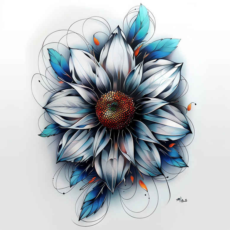 other-flowers tattoo design ideas clean stroke gentle symbol of perseverance
