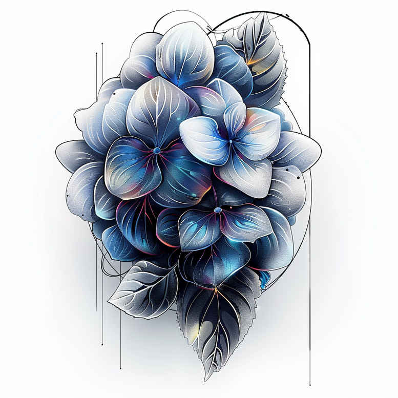 other-flowers tattoo design ideas gentle angle harmonious for scapula