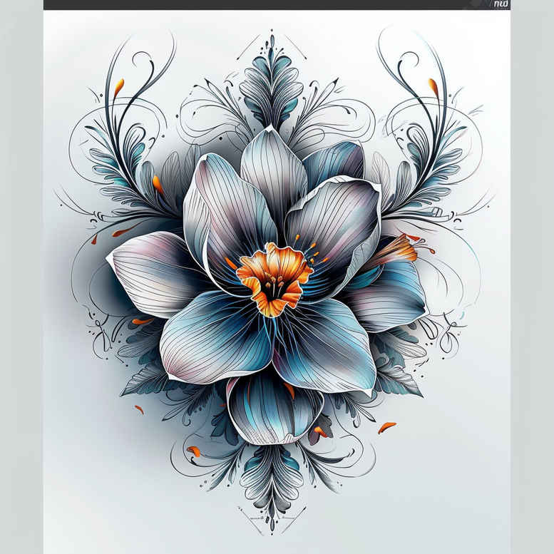 other-flowers tattoo design ideas refined intricate determination and power