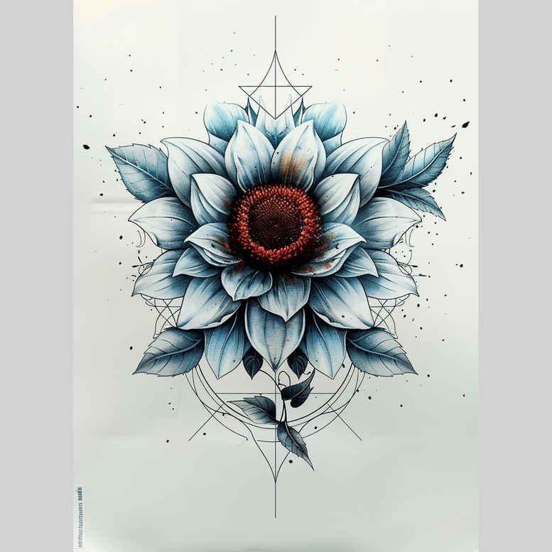 other-flowers tattoo design ideas fine dot intricate embodying courage