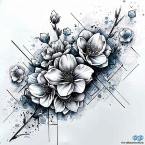 other-flowers tattoo design ideas bare layered shading shows perseverance