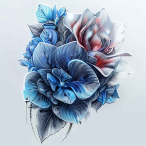other-flowers tattoo design ideas no excess layered symbol of determination