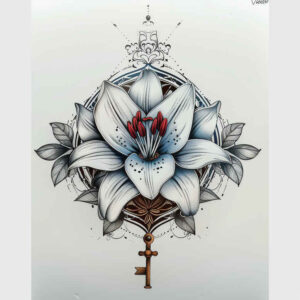 other-flowers tattoo design ideas empty space layered symbolising perseverance
