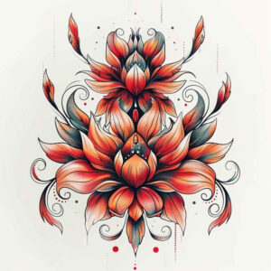 other-flowers tattoo design ideas thin script natural beauty for stomach