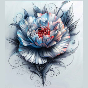 other-flowers tattoo design ideas micro line natural beauty symbol of perseverance