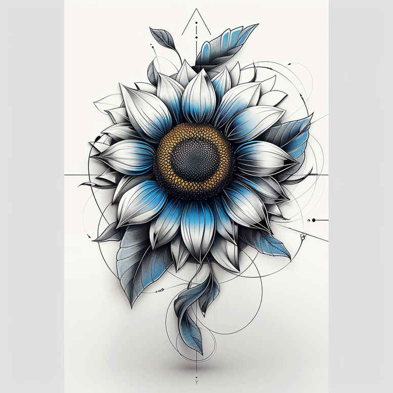 other-flowers tattoo design ideas simple dot natural curves meaning strength