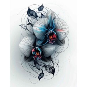 other-flowers tattoo design ideas micro line naturalistic embodying perseverance