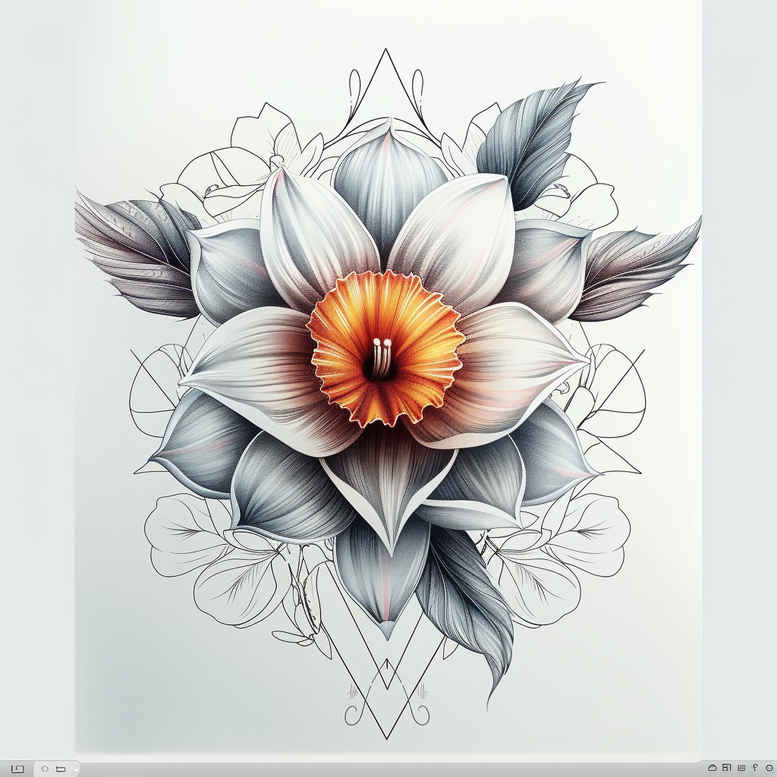 other-flowers tattoo design ideas empty space ornamental for upper back