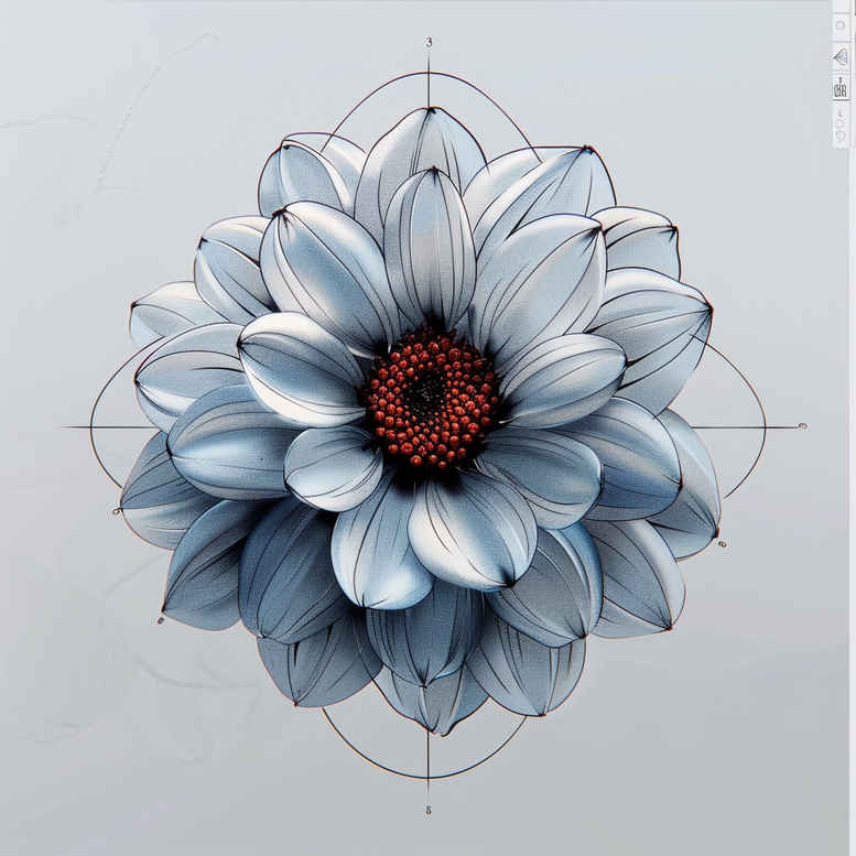 other-flowers tattoo design ideas plain ornamental symbolising determination