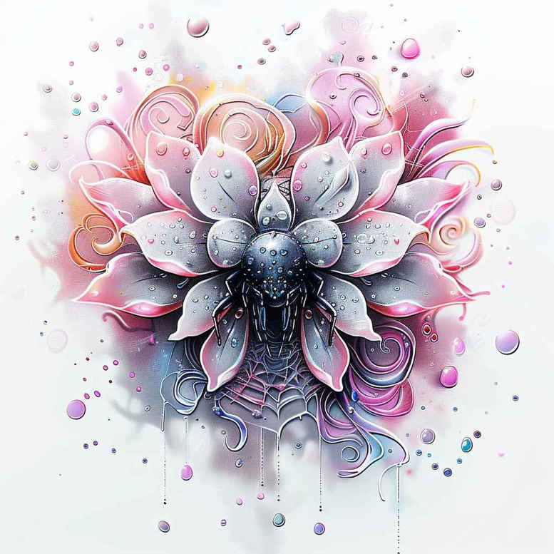 other-flowers tattoo design ideas open space soft edges for shin