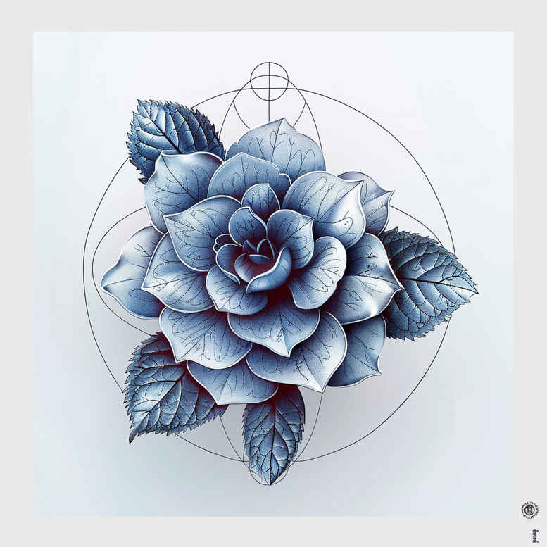 other-flowers tattoo design ideas basic soft gradients for hand