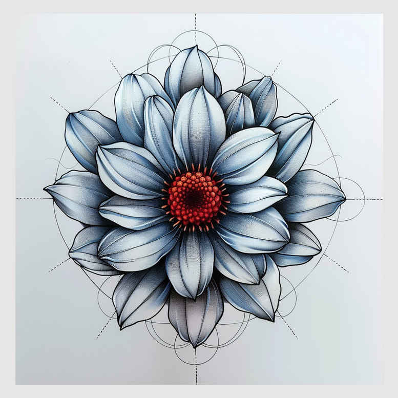 other-flowers tattoo design ideas basic soft gradients meaning resilience