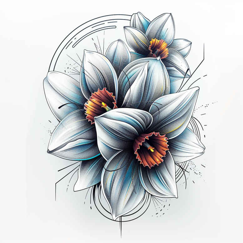 other-flowers tattoo design ideas micro symbol soft gradients stands for determination