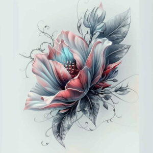 other-flowers tattoo design ideas clean lines subtle shading for elbow