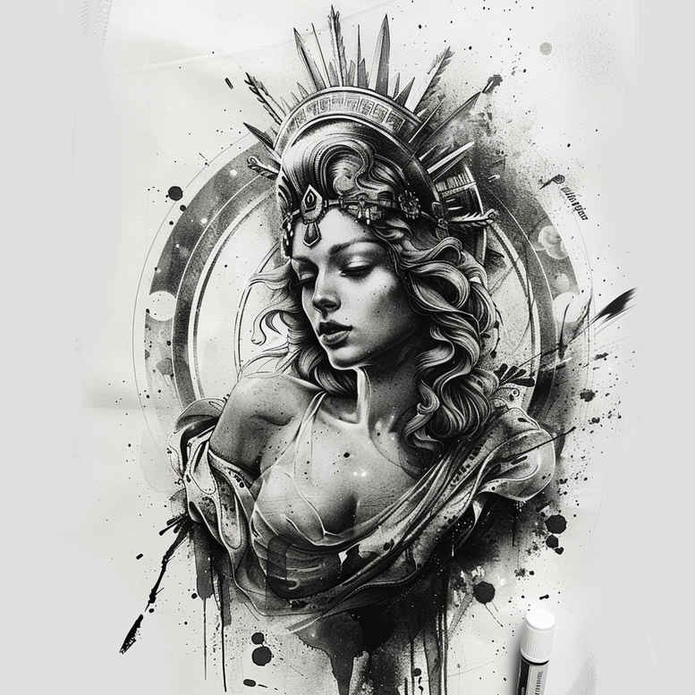 for-women-neotraditional-enhanced-shading-for-back-shoulder – tattoo design ideas free ai generated – Gallery: other-greece-inkby-ai