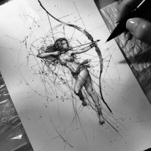 greek-tradition-tattoo-surrealism-fluid-motion-for-chest – tattoo design ideas free ai generated – Gallery: other-greece-inkby-ai