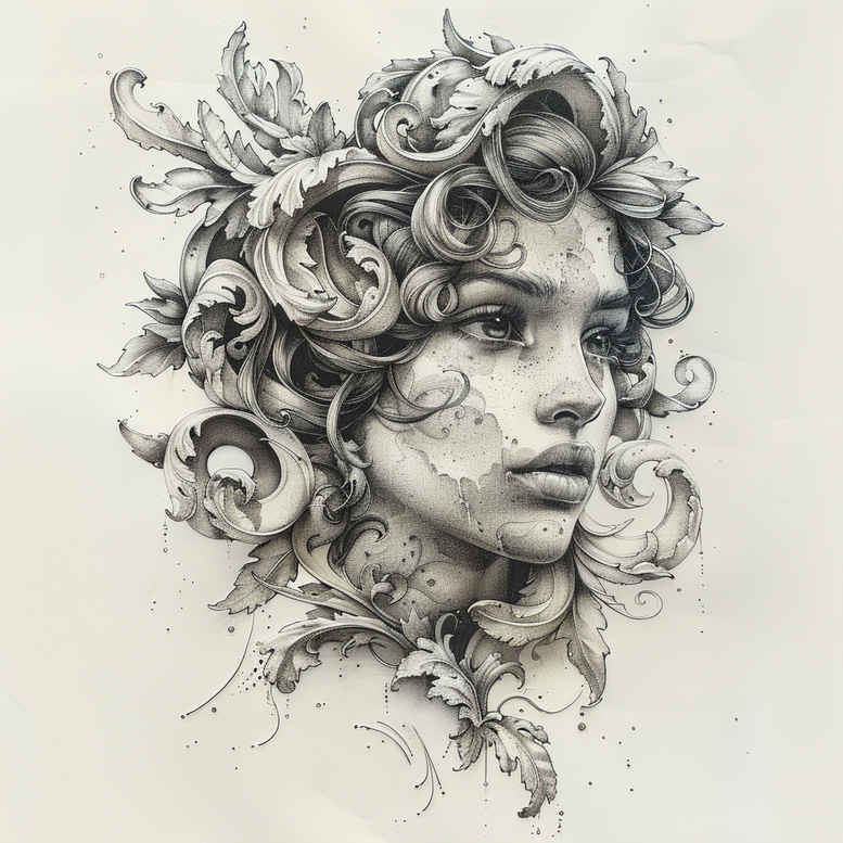 greek-abstract-ornaments – tattoo design ideas free ai generated – realism-realistic-dimension – for-hip – Gallery: other-greece-inkby-ai