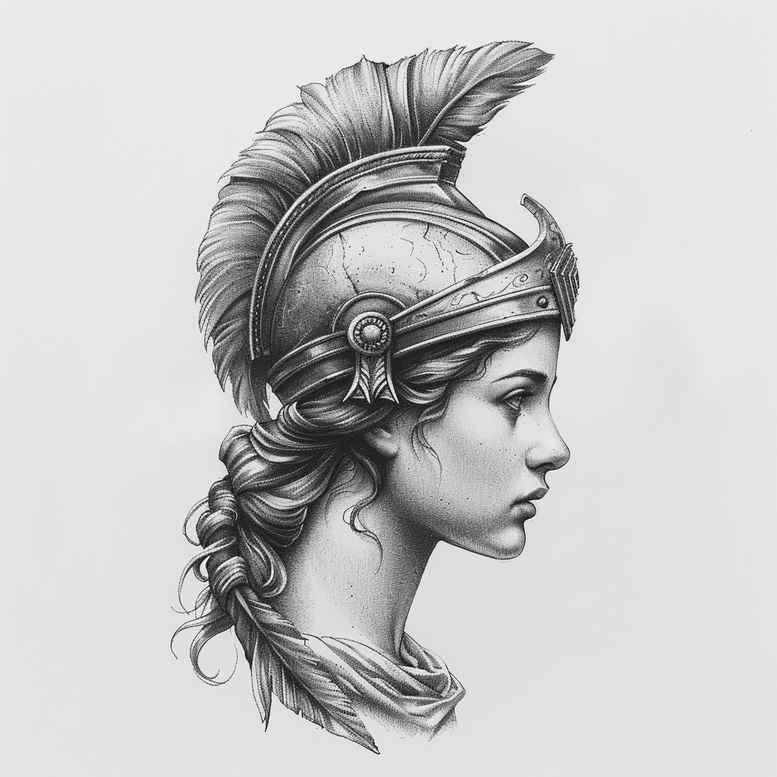 greek-crests – tattoo design ideas free ai generated – neotraditional-artistic-contrast – for-biceps – Gallery: other-greece-inkby-ai