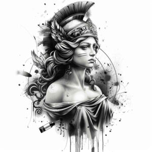 greek-ornament-tattoo-neotraditional-enhanced-shading-for-upper-shoulder – tattoo design ideas free ai generated – Gallery: other-greece-inkby-ai