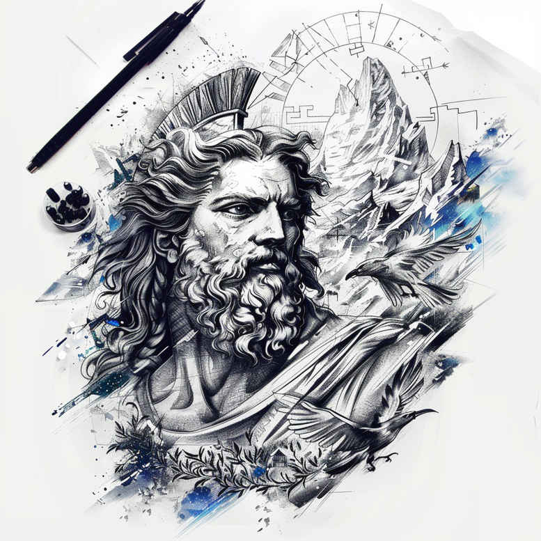 greek-geometric-ornament-tattoo-realism-micro-detail-for-toe – tattoo design ideas free ai generated – Gallery: other-greece-inkby-ai