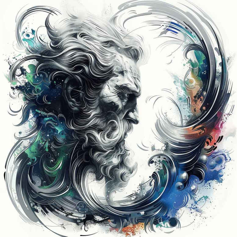 greek-monsters – tattoo design ideas free ai generated – surrealism-shimmering-forms – for-hip – Gallery: other-greece-inkby-ai