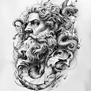 greek-light-tattoo-neotraditional-bold-color-blocks-for-back-shoulder – tattoo design ideas free ai generated – Gallery: other-greece-inkby-ai