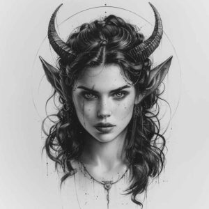 greek-philosophy – tattoo design ideas free ai generated – neotraditional-soft-blending – for-thigh – Gallery: other-greece-inkby-ai