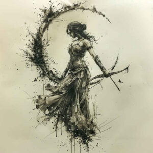 greek-mythology-tattoo-realism-detailed-rendering-for-shoulder-blade – tattoo design ideas free ai generated – Gallery: other-greece-inkby-ai