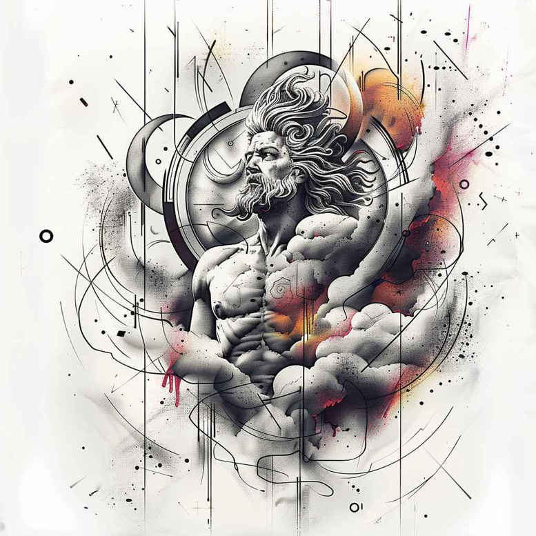 greek-plant-ornaments – tattoo design ideas free ai generated – realism-true-rendering – for-abdomen – Gallery: other-greece-inkby-ai