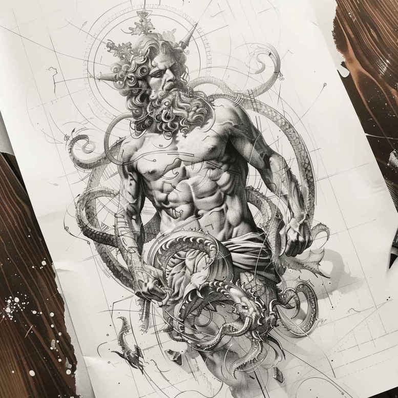 greek-light-tattoo-neotraditional-rich-shading-for-chest – tattoo design ideas free ai generated – Gallery: other-greece-inkby-ai