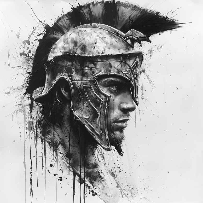 greek-sacred-art – tattoo design ideas free ai generated – surrealism-fantasy-inspired – for-calf – Gallery: other-greece-inkby-ai