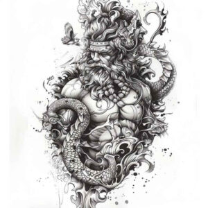 greek-plant-motif-tattoo-neotraditional-rich-shading-for-side-torso – tattoo design ideas free ai generated – Gallery: other-greece-inkby-ai