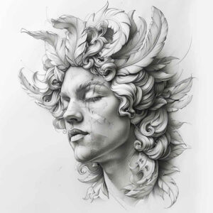 greek-plant-tattoo-neotraditional-modern-classic-for-hip – tattoo design ideas free ai generated – Gallery: other-greece-inkby-ai