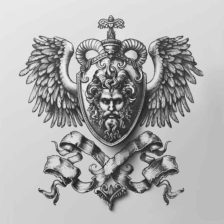 greek-tradition – tattoo design ideas free ai generated – neotraditional-saturated-hues – for-lower-leg – Gallery: other-greece-inkby-ai