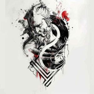 other-greece tattoo design ideas elaborate ancient art shows strength