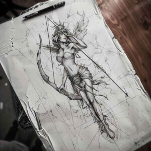 other-greece tattoo design ideas modern twist classical strength and power